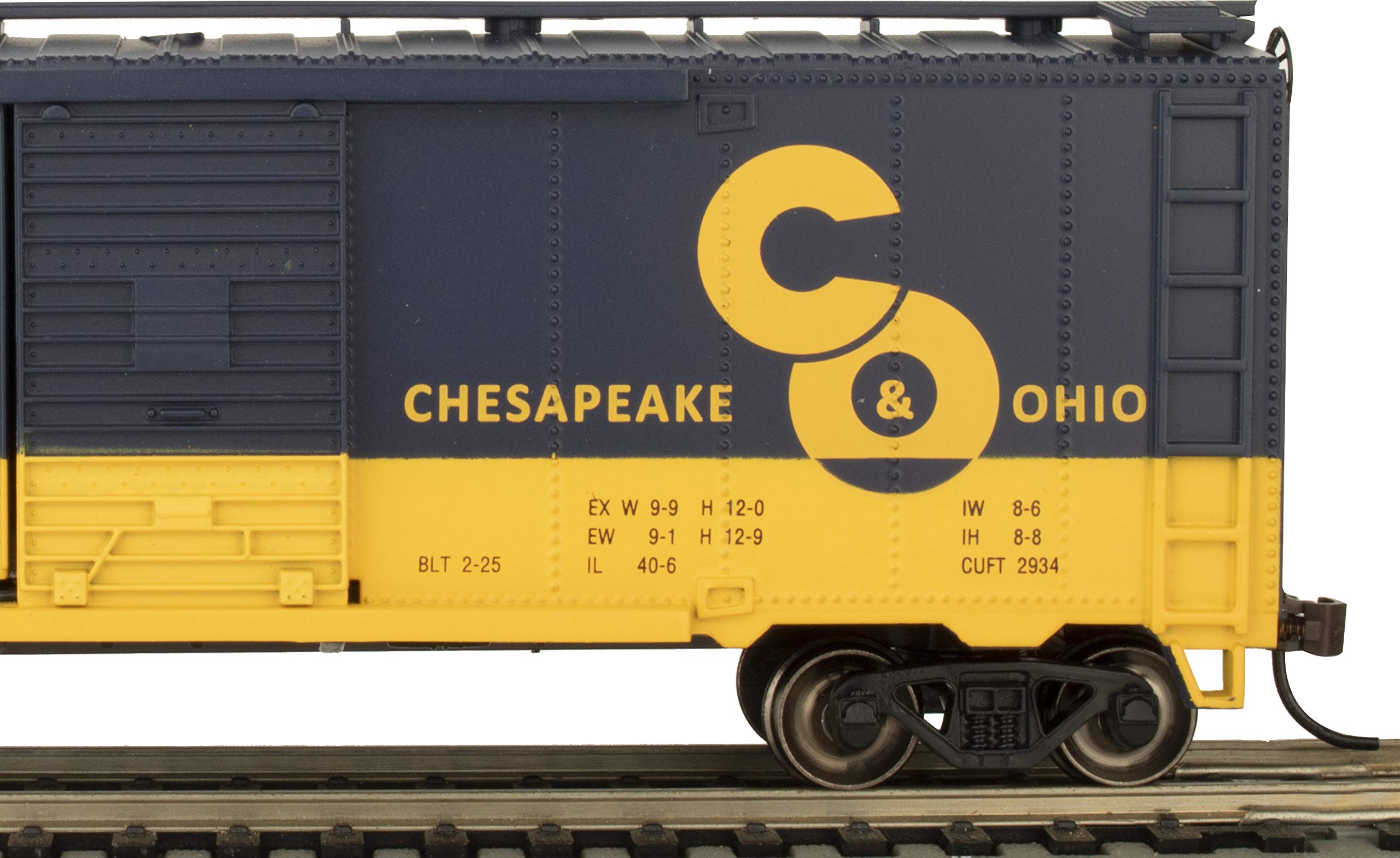 Amazon.com: Bachmann Trains - 40' Box Car -Chesapeake & Ohio