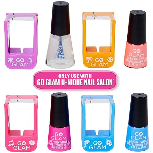Miniatura 20 de Cool Maker, GO GLAM Nail Surprise Shimmer - Juego de manicura exclusivo con 2 estilos de uñas a presión y más, kit de uñas para niños de 8 años