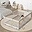 ZEEBABA Baby Playpen,71x47 inch Playpen for Babies and Toddlers, Play Pen for Kids, Play Pens for Babies and Toddlers for Apartment (Without mat)