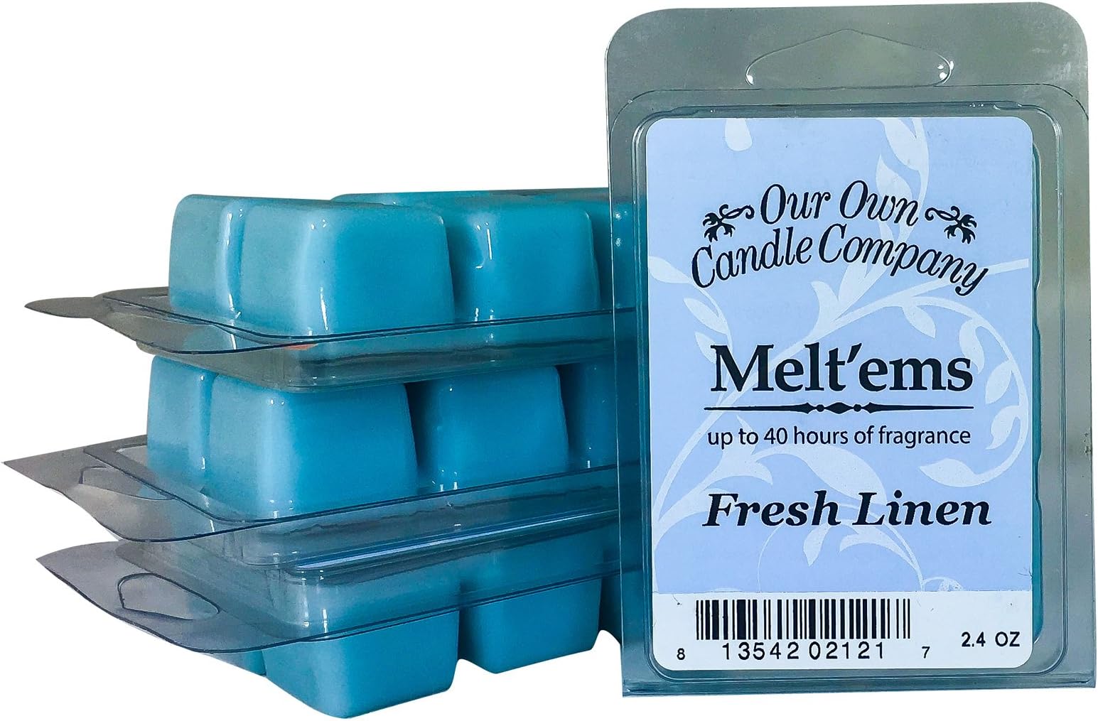 Our Own Candle CompanyPremium Wax Melt, Fresh Linen, 6 Cubes, 2.4 oz (4 Pack)