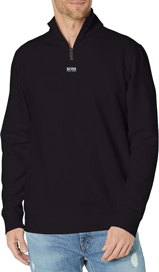 Hugo Boss Mens Quarter Zip Sweatshirt Amazon.ca Clothing, Shoes