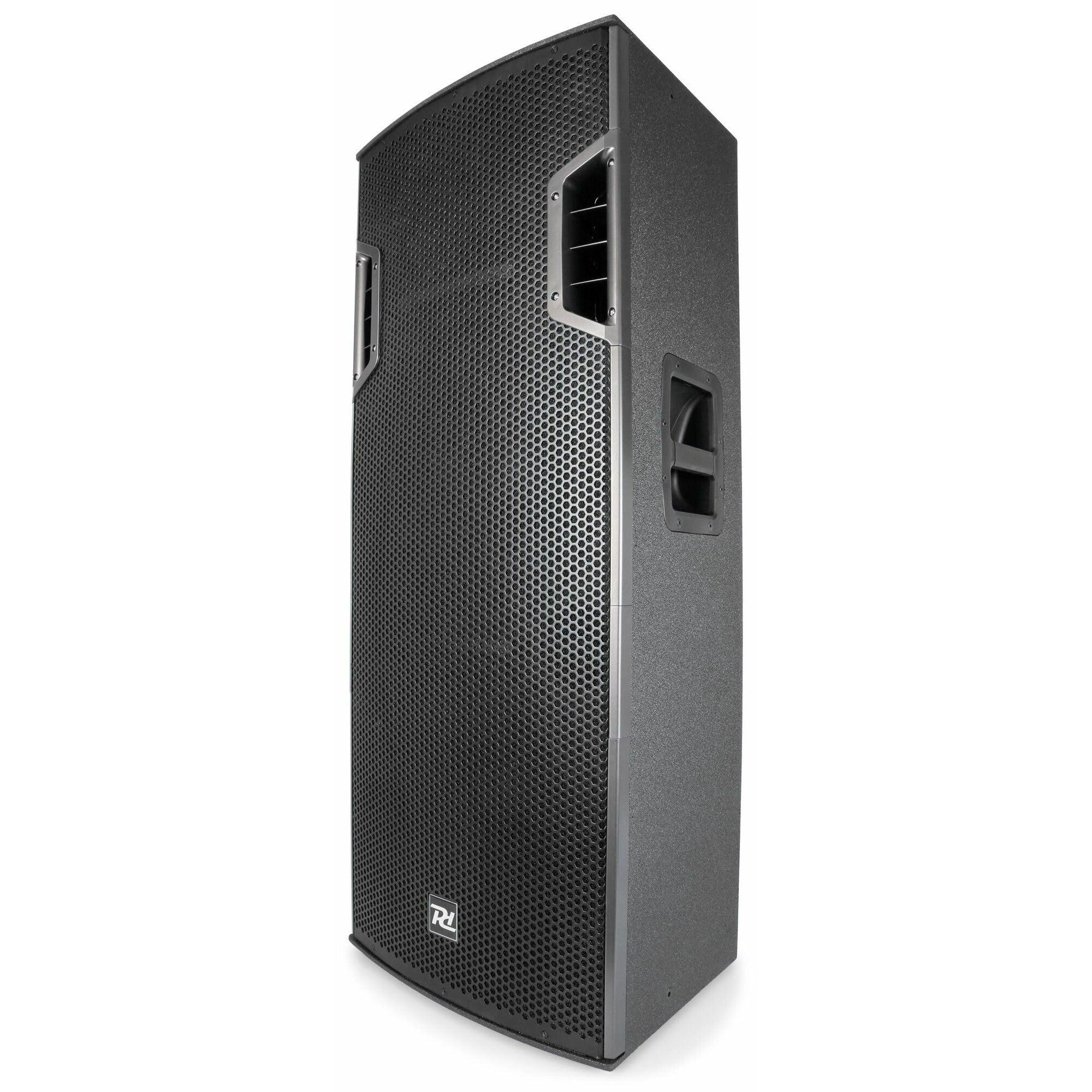 Power Dynamics PD625A Enceinte Active 2X 15, Puissance Max 1600 Watts, Sono Professionnelle, Boitier Résistant Très Solide avec Poignées