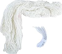 Franklin Sports All-Weather Soccer Replacement Goal Net 6x4 ft with Straps - Heavy Duty Backyard Practice Net