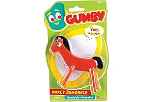 NJ Croce's Classic Gumby & Pokey Bendable Figure - 4.5"