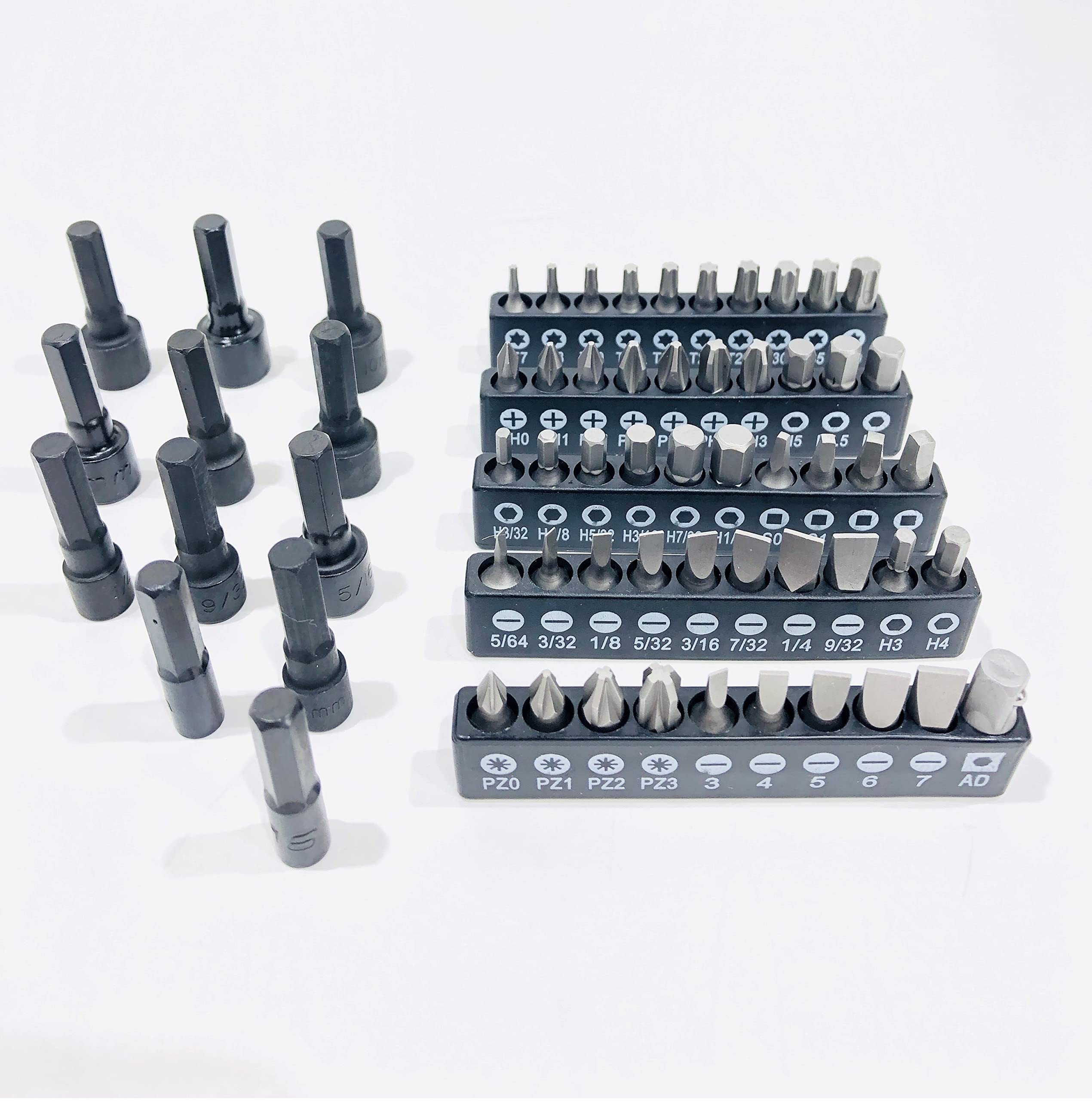 Nut Shell Bit Set Snapklik.com : 62 Pc Nut Driver & Bit Set