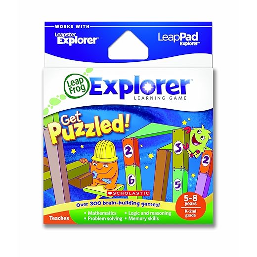 LeapFrog Explorer Learning Game: Get Puzzled! (works with LeapPad & Leapster Explorer)