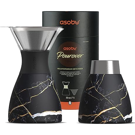 Lily Drip: Vacuum Insulated Coffee Maker and Take-Along Carafe