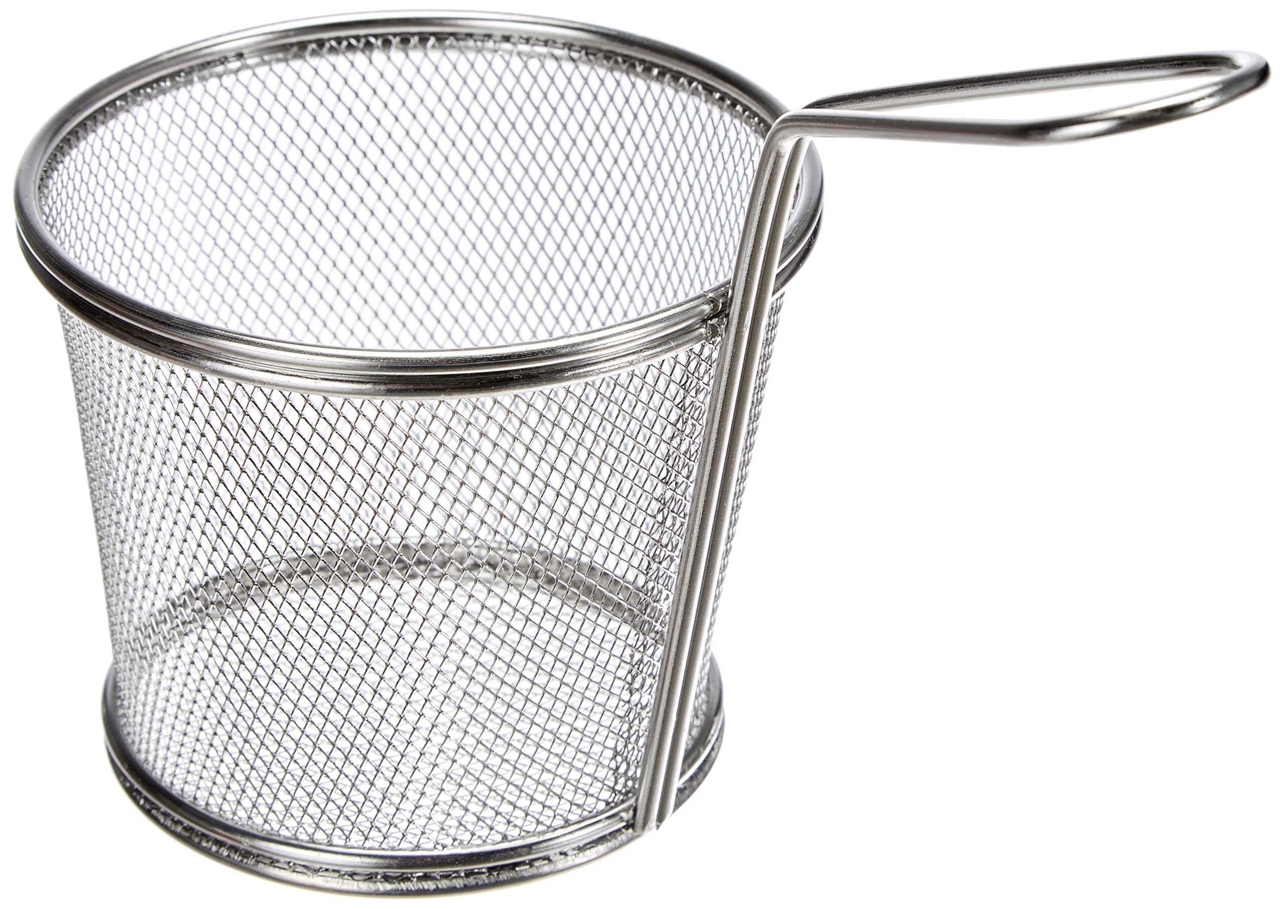 Lacor 61053 Round Chip Basket, 12 x 12 x 10 cm, Grey