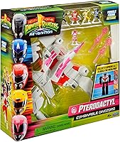Vista 8 de Mighty Morphin Power Rangers: Re-Ignition - Pterodactyl Combinable Dinozord by Playmates Toys