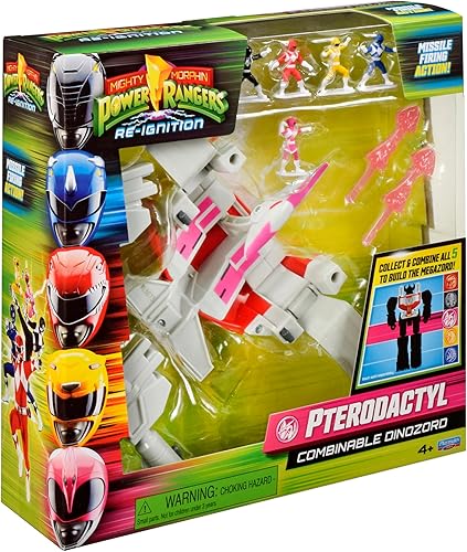 Miniatura 8 de Mighty Morphin Power Rangers Re-Ignition - Dinozord combinable con pterodáctilo por Playmates Toys
