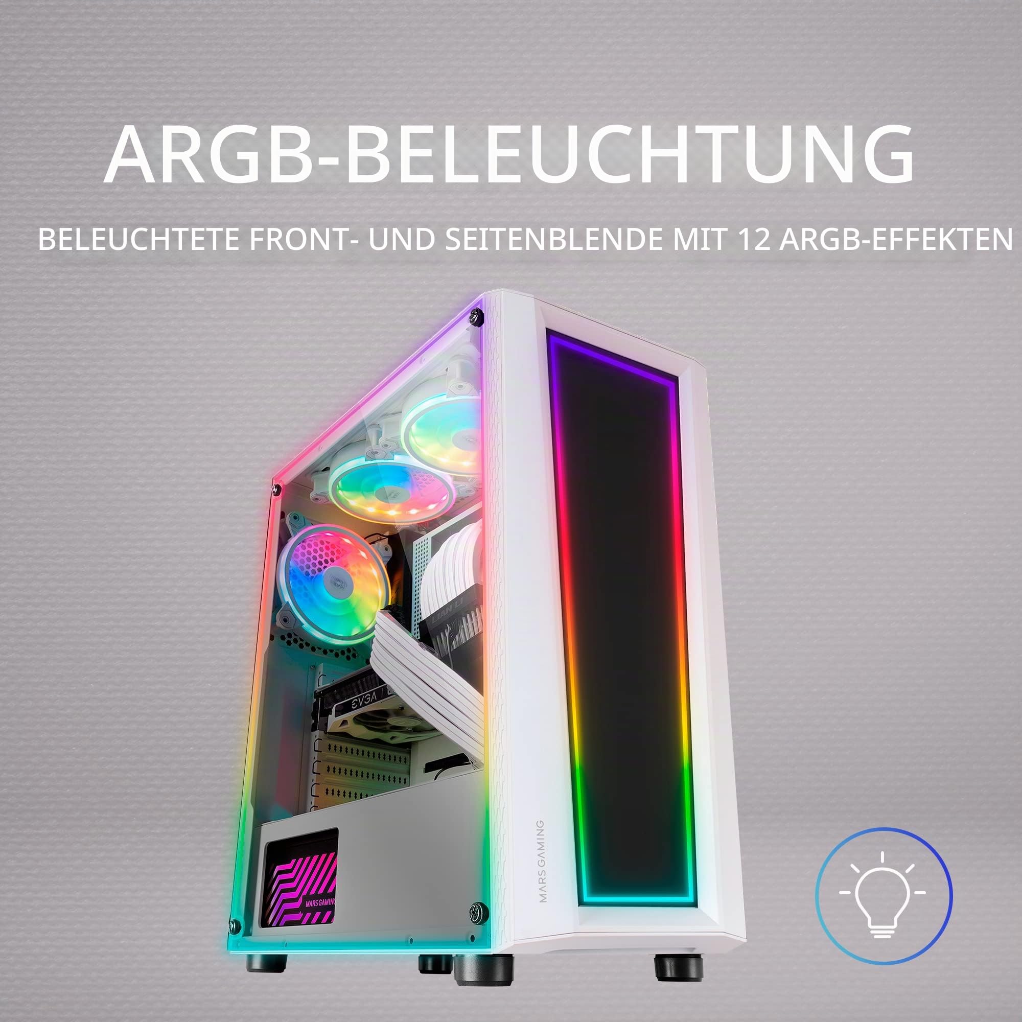 Mars Gaming MC-Art Weiß – Bild 4