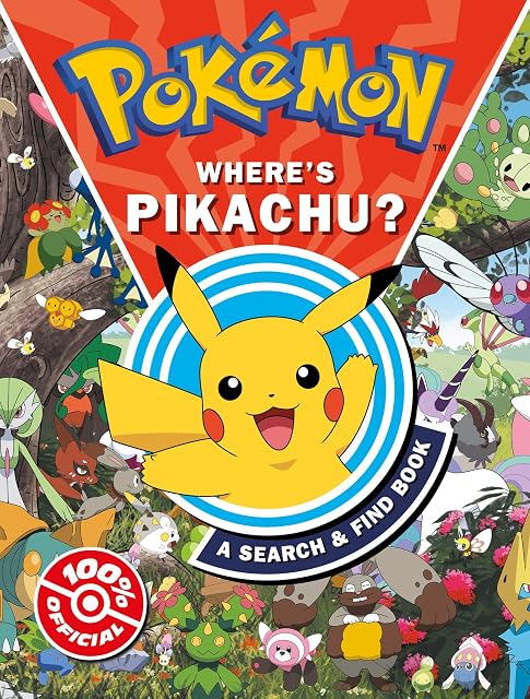 Portada de Pokemon Whereas Pikachu? A Search & Find Book