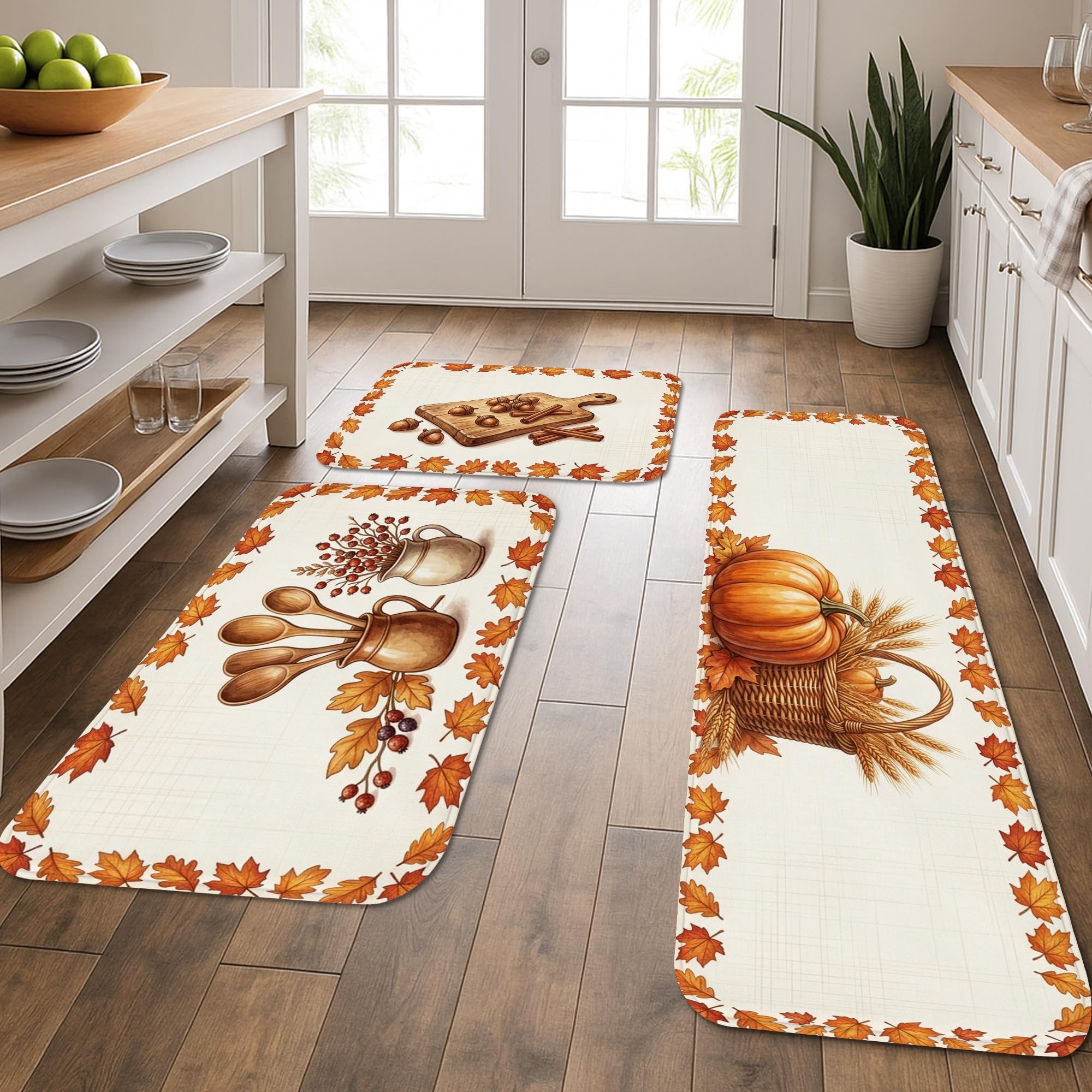 Tapis de cuisine lavables et confortables pour décoration d'entrée et évier