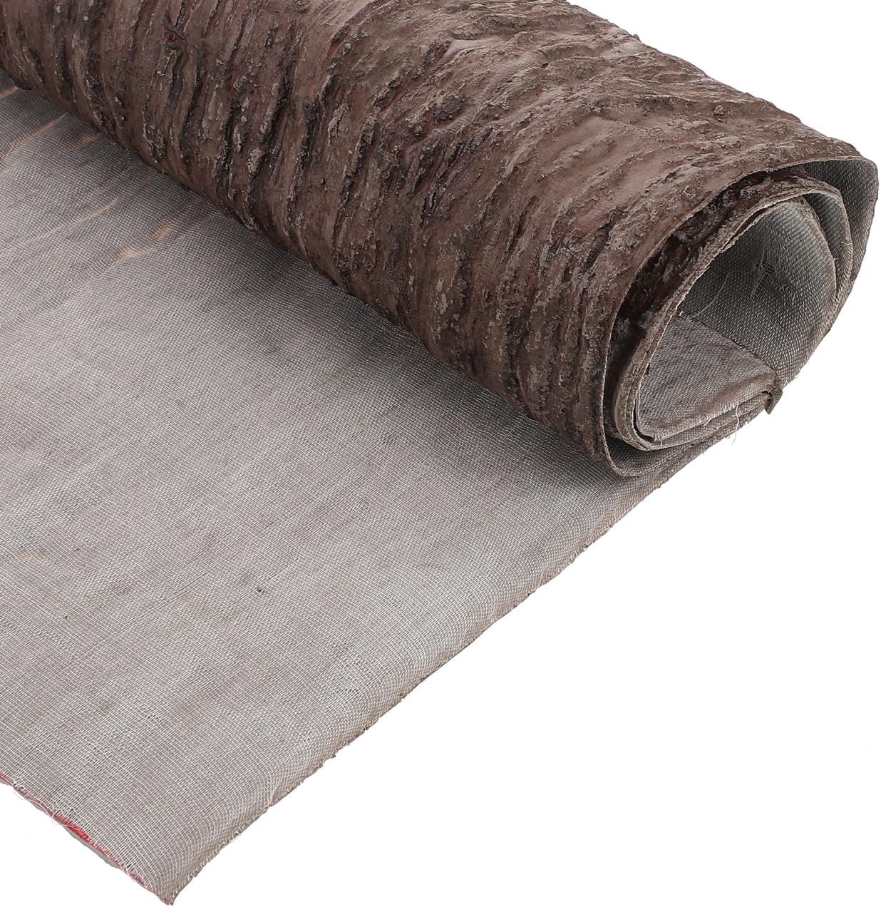 ibasenice Realistic Artificial Tree Bark Wrap for Walls and Floors Flexible Faux Tree Bark Decor for Indoor and Outdoor Use Easy to Install Natural Texture 39.37X15.74In