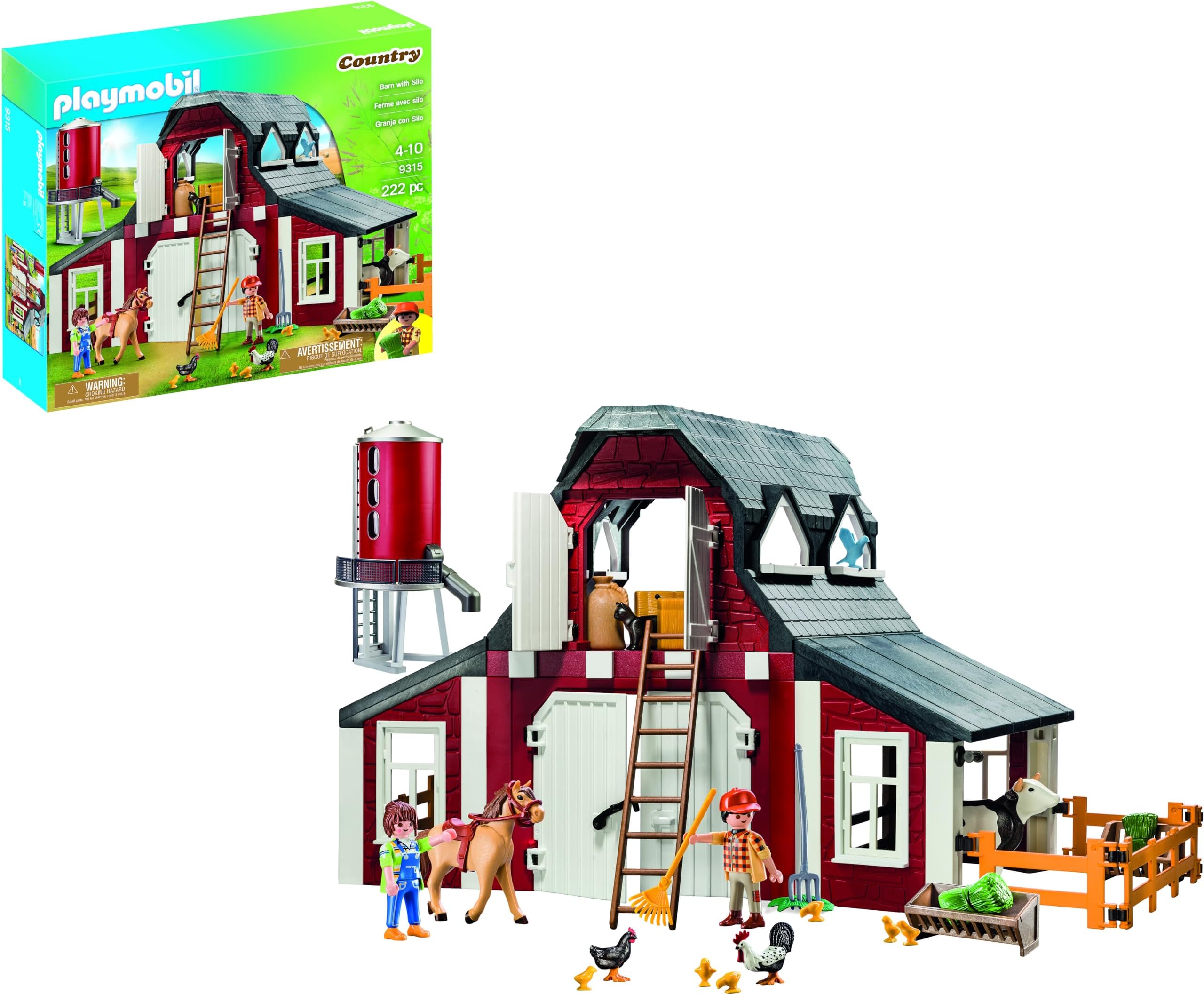 Barn with Silo