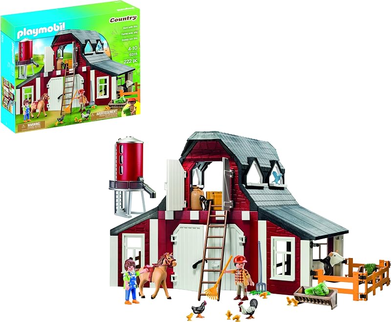 Barn with Silo