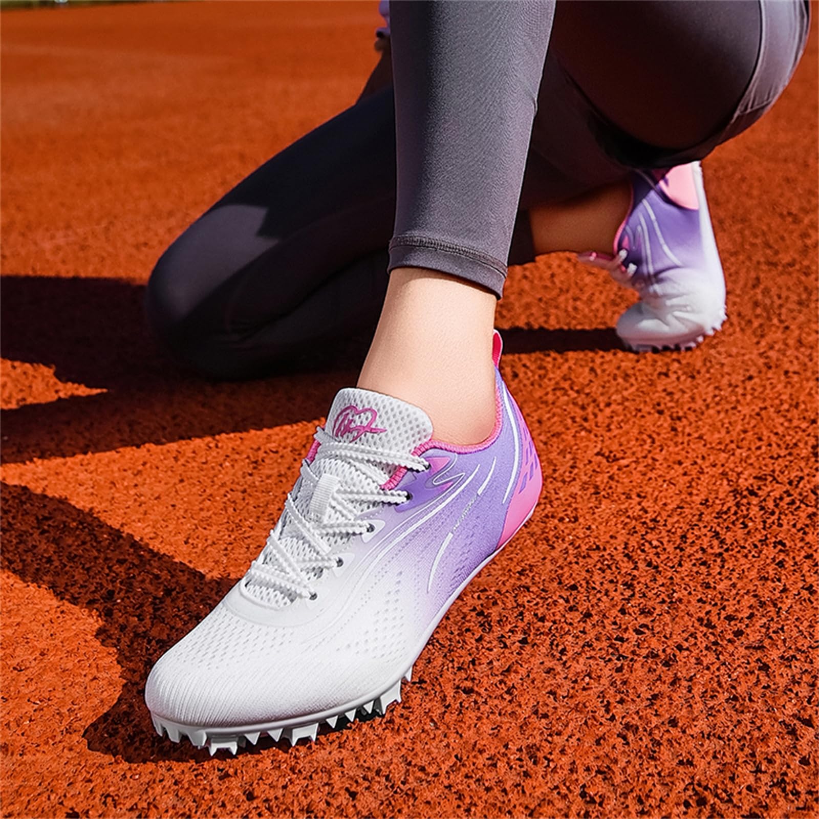 Leichtathletikschuhe Für Herren Damen Jungen Mädchen 7 Spikes Leichte Rennlaufschuhe Springschuhe