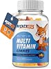 Kids Multivitamin Gummies - Non-GMO, Gluten-Free, Vegan Multivitamin Gummies w/Vitamin C, B3, B5, B6, B12, Zinc (100 Count, 5 Pack) Fruity Toddler to Teen Gummy Vitamins for Kids