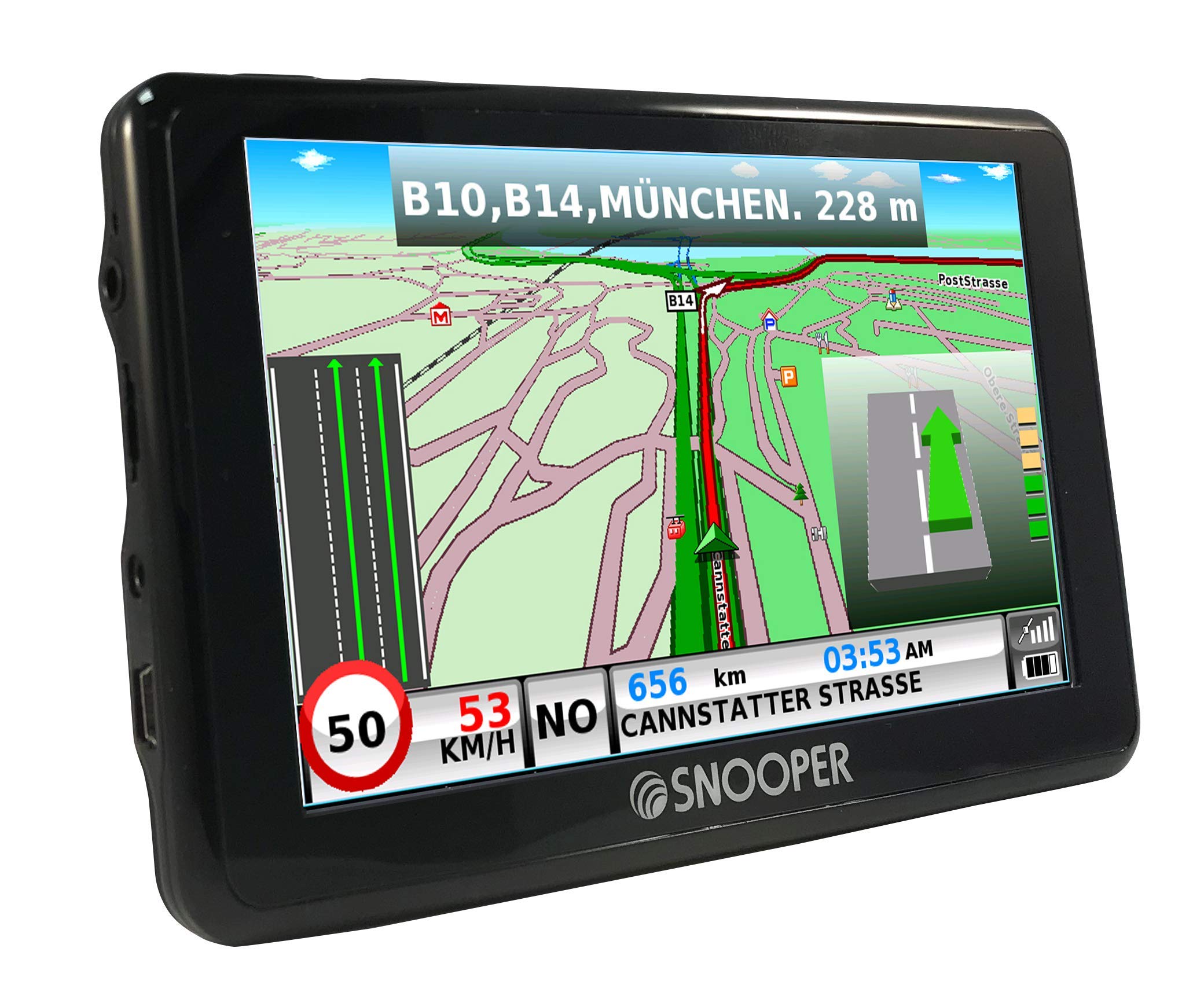 Snooper SC5900DVR Système de navigation Ventura Pro, NATRSC59