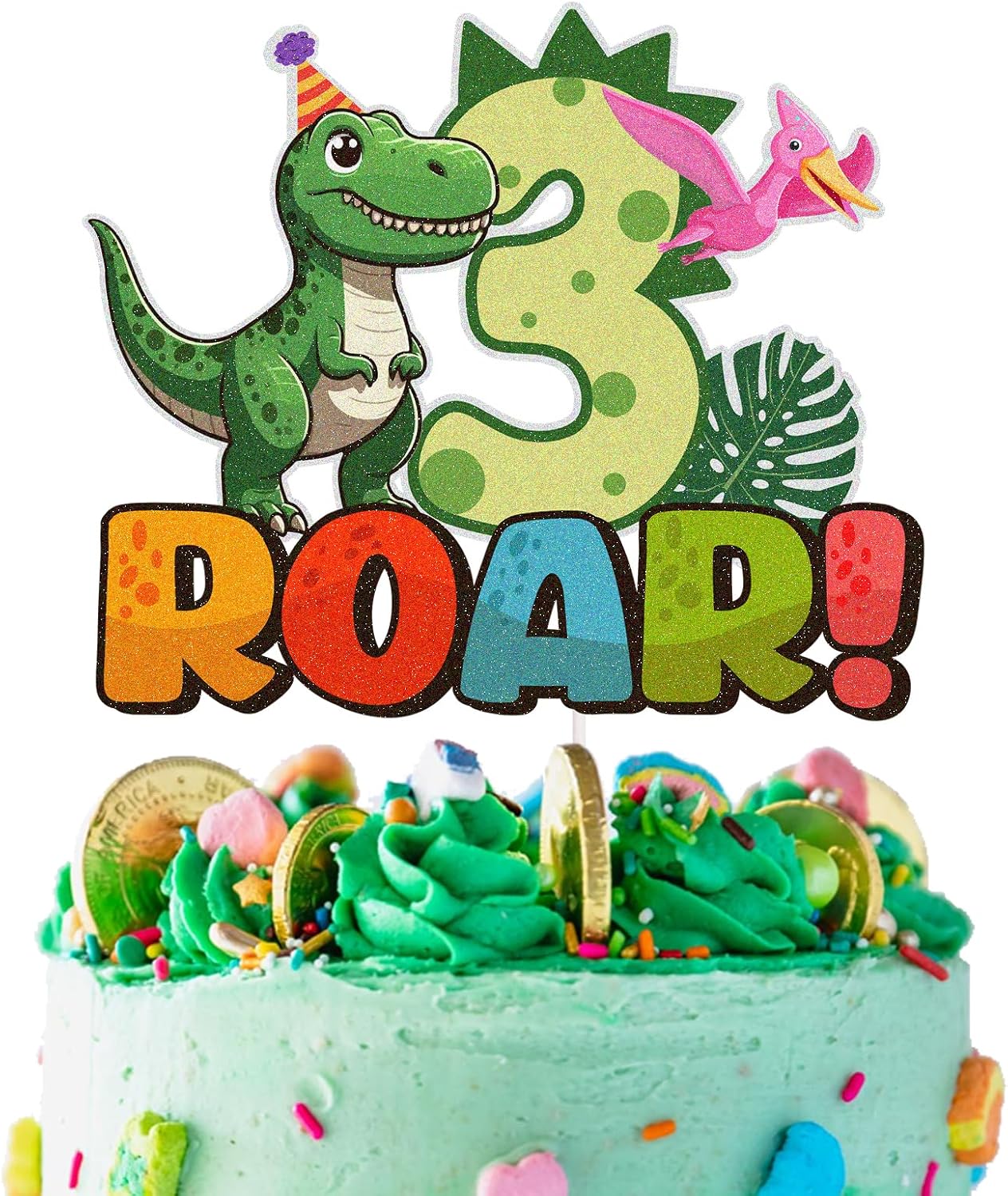 Dinosaur Cake Topper for Year Old Birthday Party, Vietnam Ubuy