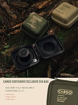 CARGOサーキューレーター Mサイズ ブラック CCマルチスピン カーゴコンテナ CARGO CONTAINER CC-MS001
