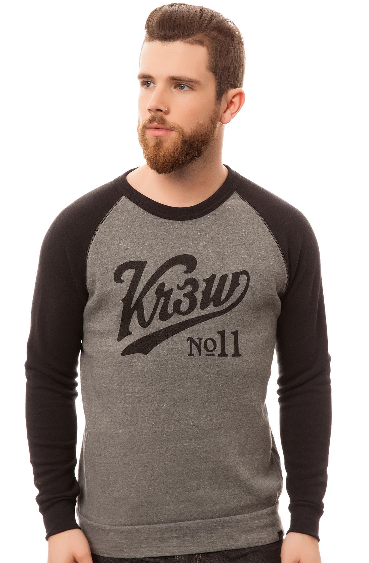 KR3W Men's Grandslam Pullover Crewneck