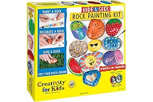 Faber-Castell® Creativity for Kids® Hide & Seek Rock Painting Kit