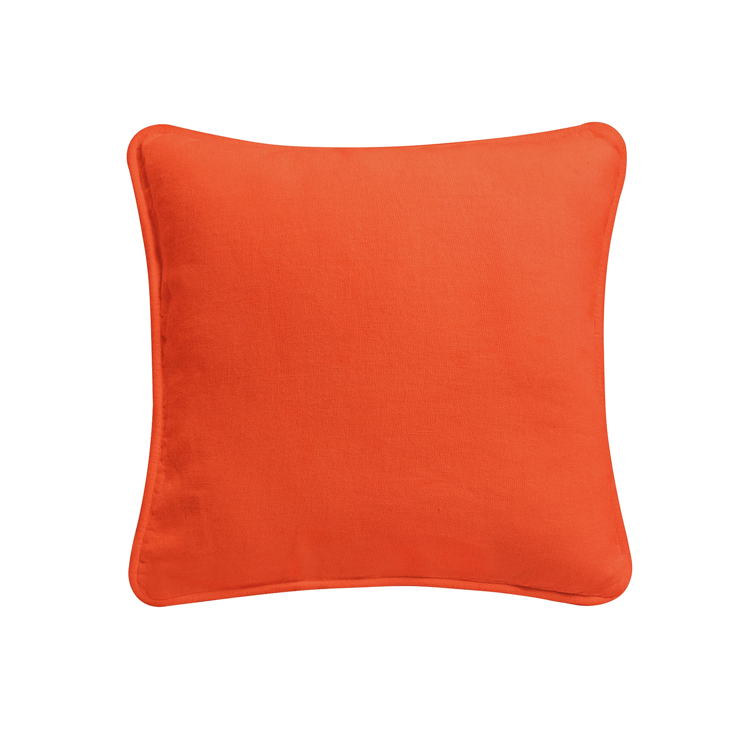 Arlinens Orange Duck Quality Plain Dyed 100% Cotton Cushion Cover In Following Colour And Sizes: (20"X20", )