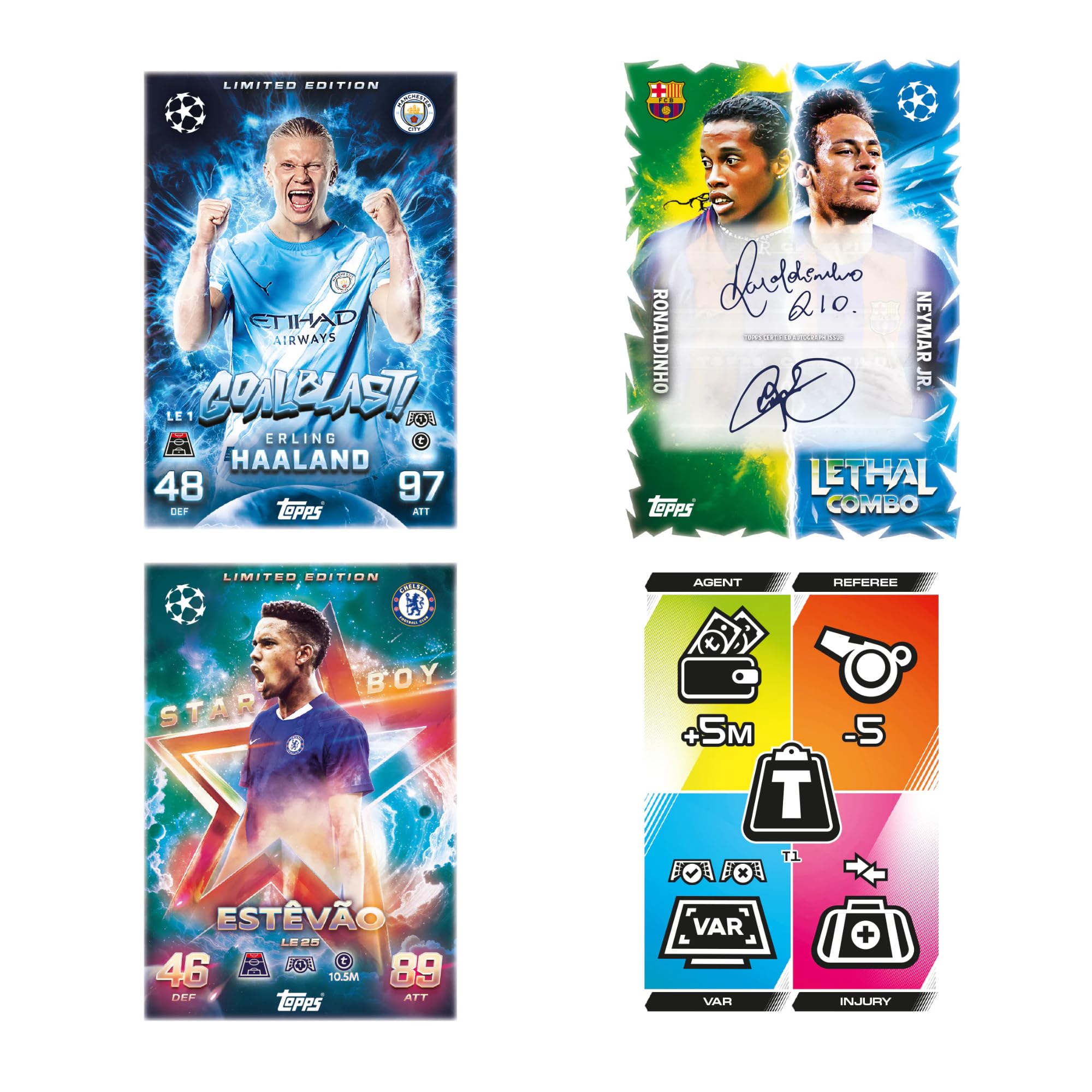 Starter Pack Match Cards Attax Ucl 25-26
