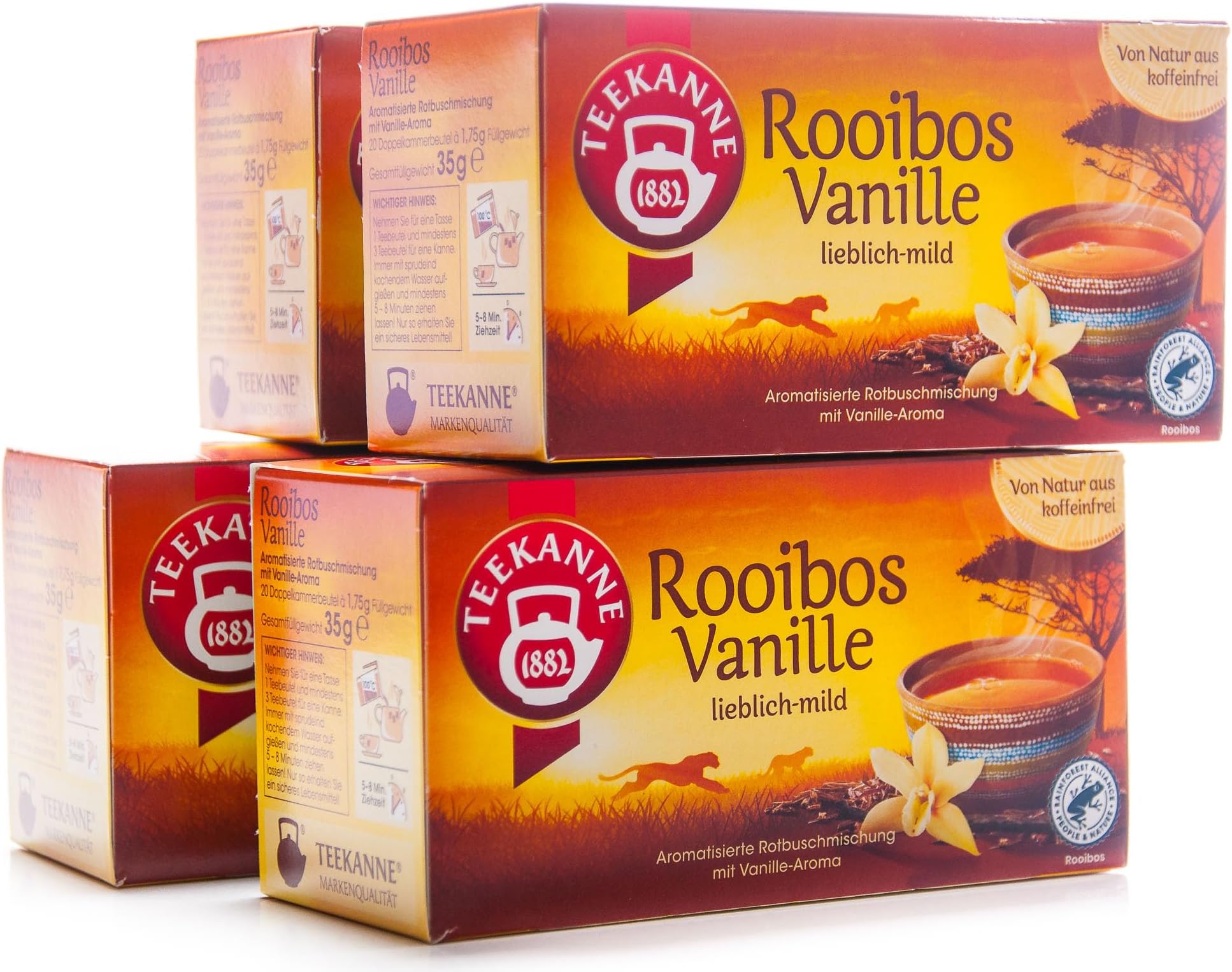 Teekanne Rooibos Vanilla 4-packs