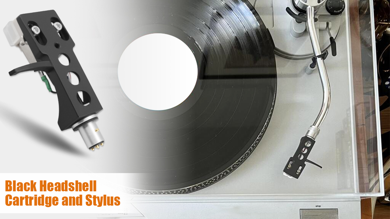 Spiegel Titan Beschichtet Schale, Halter Mit AT Tonabnehmer, Nadel Für Technics SL D1, SL D1K, SL D2, SL D202, SL D205, SL D2K, SL D3, SL D303, SL