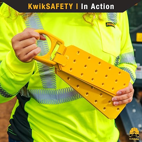 Miniatura 7 de KwikSafety - Charlotte, NC - GATOR COMBO Temporary Reusable Roof Anchor + 50 Vertical Lifeline Rope Assembly ANSI Tested OSHA Compliant PPE Fall