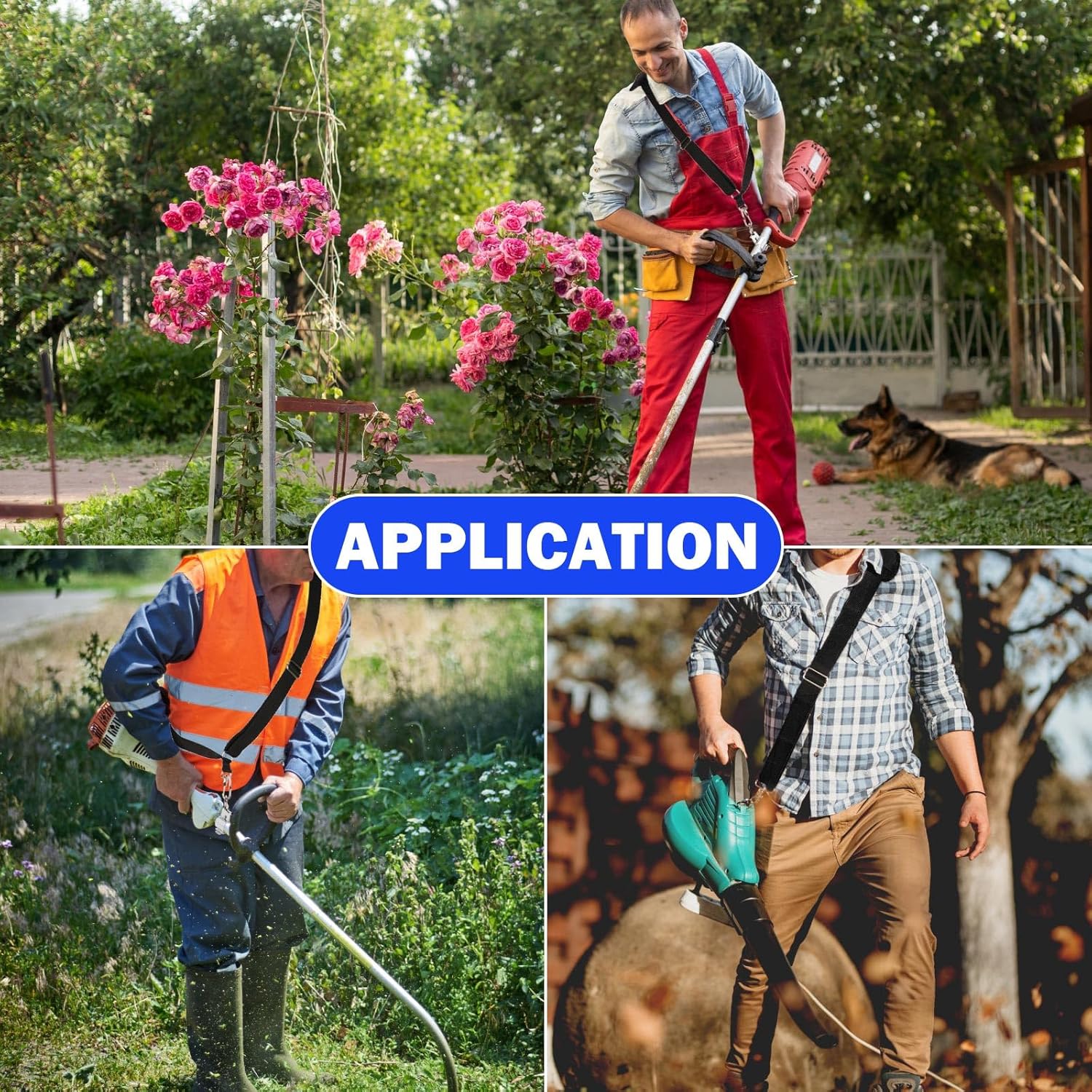 String Trimmer Shoulder Strap AP1500 for EGO 56V Universal Shoulder Strap Weed Trimmers Shoulder Strap Comfort with ego Multi Head System Strap - Image 7