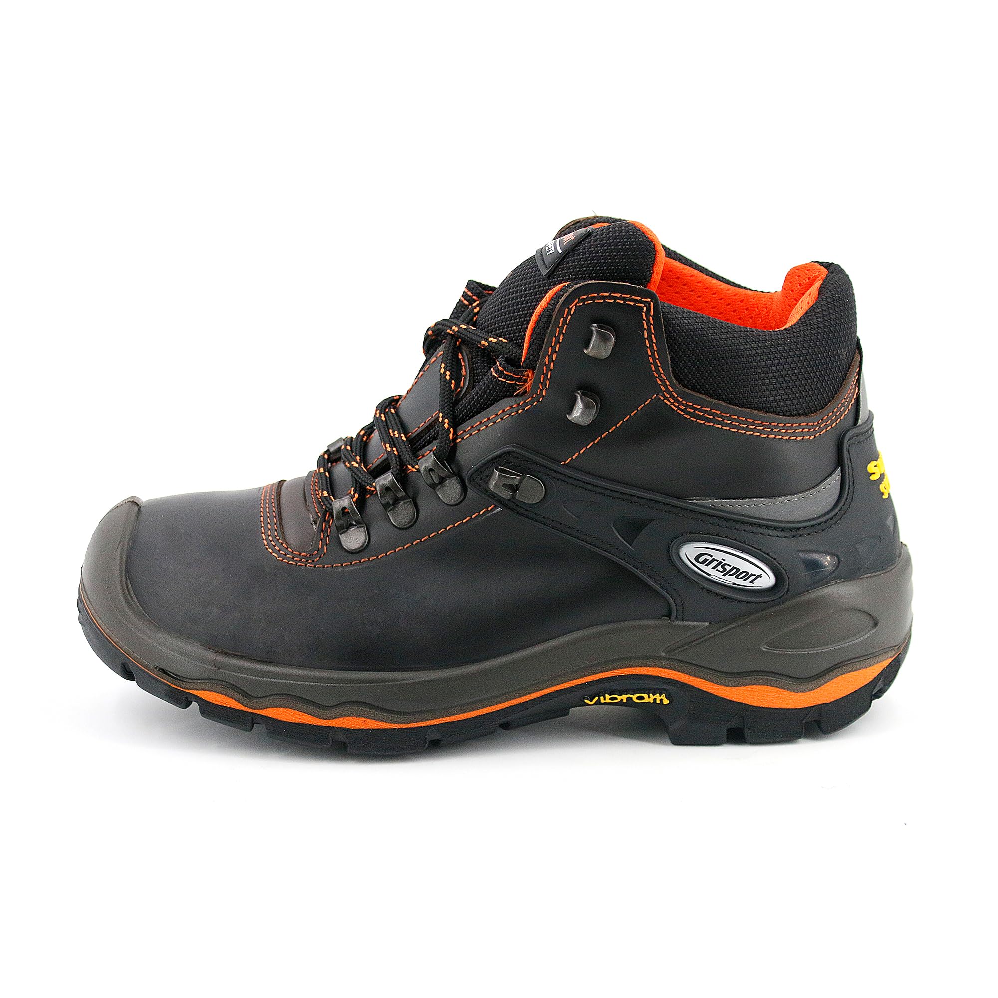 Grisport Scarpe Antinfortunistiche Uomo Scarponi Camminata Escursionismo Stivali Pelle Lontra Dakar Trekking Montagna Impermeabili 72003LD42 (Marrone, 41)