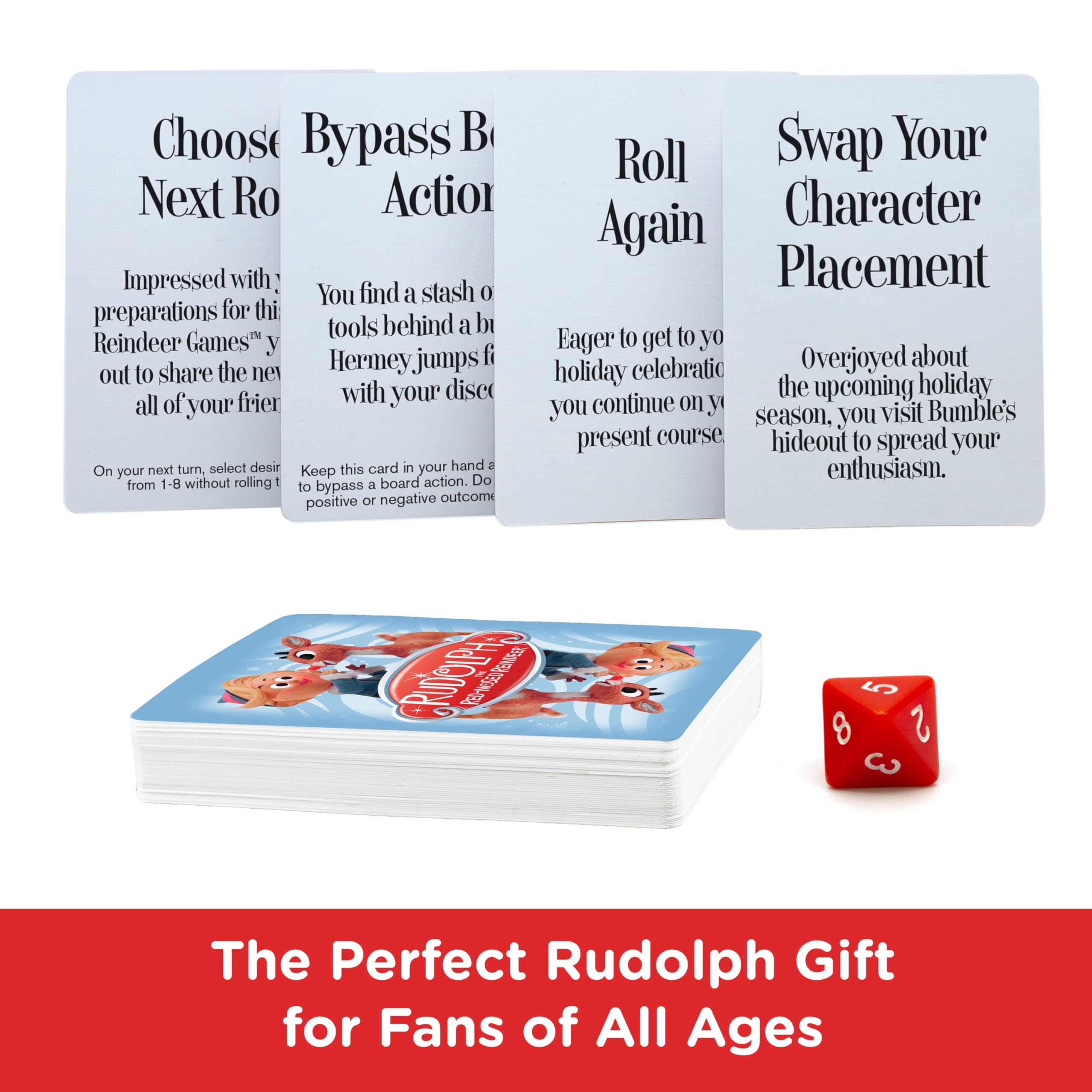 AQUARIUS Rudolph The Red-Nosed Reindeer Board Game - Fun Family Christmas Gift for Kids & Adults - Officially Licensed Rudolph Merchandise & Collectibles - Image 6