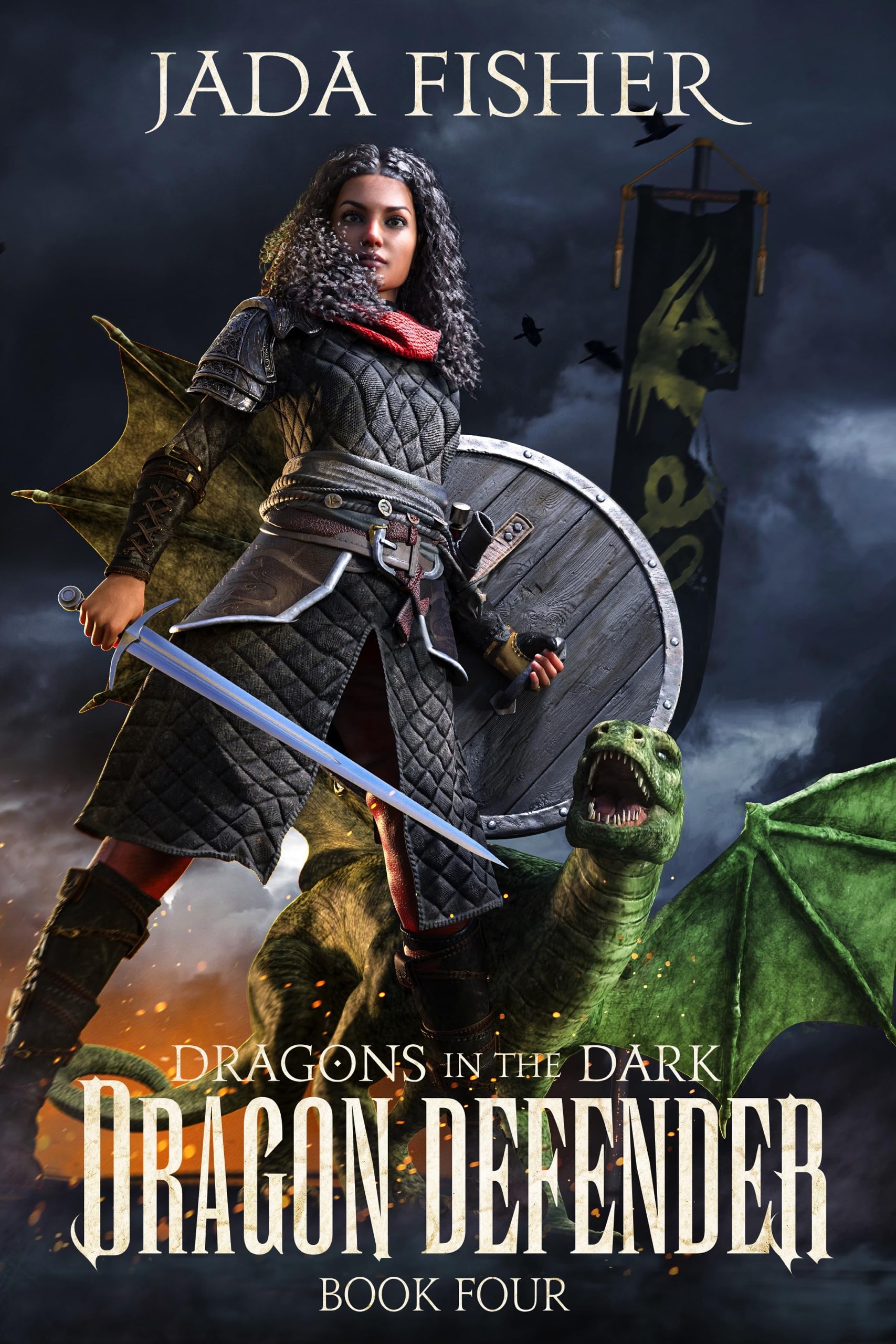Book cover for Dragon Defender