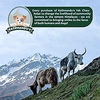 Vista 8 de KATHMANDU'S Auténticos masticables de queso de yak para perros del Himalaya, golosinas nutricionales naturales y ricas en proteínas, masticables