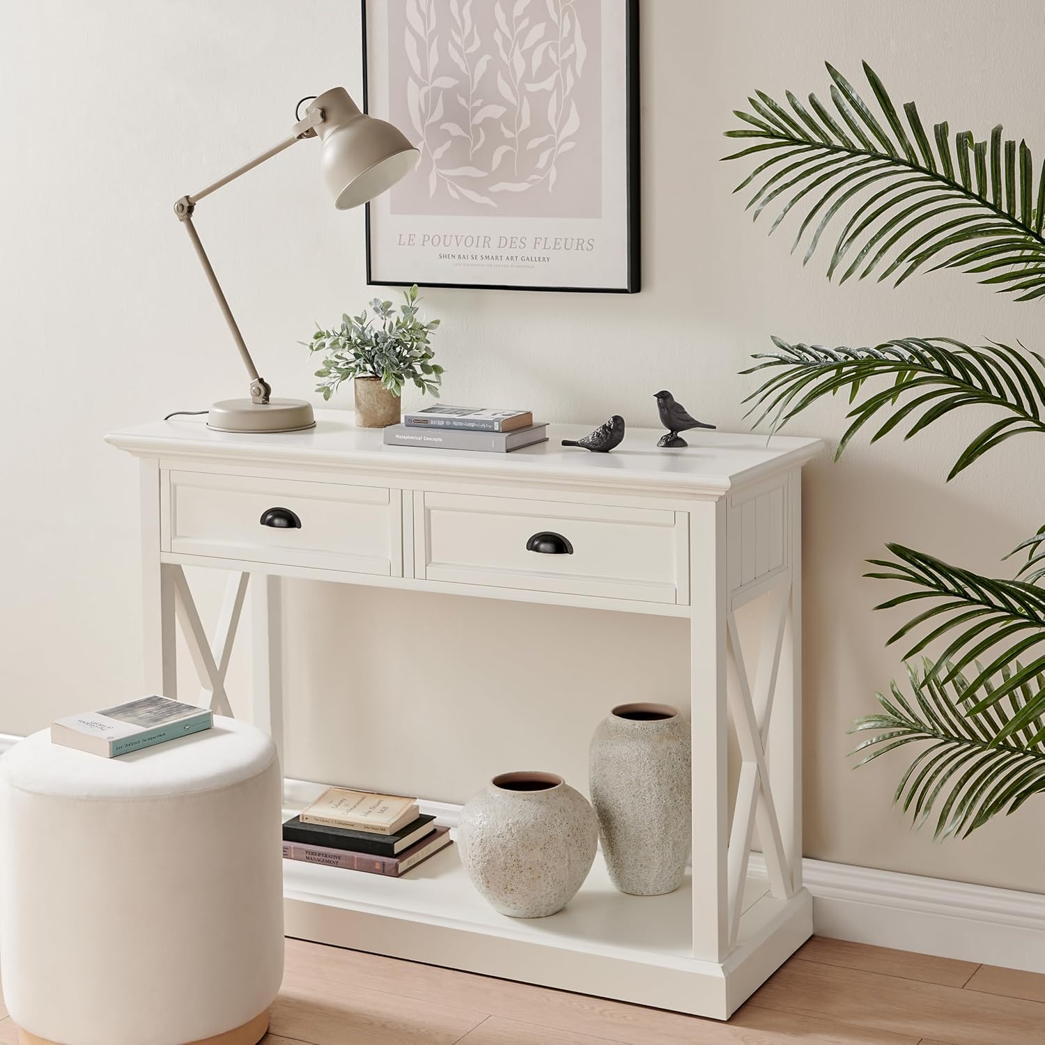 Danya B Brown Cast Iron Set of 2 Bird Sculptures - Tabletop Desk Ornaments or Decorative Paperweights - Image 6