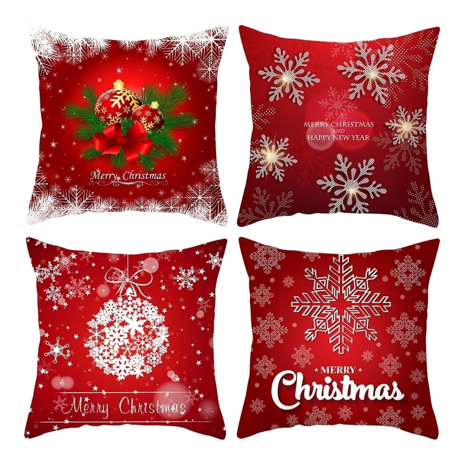 Housses de coussin pour chambre et salon douces et colorées 50x50