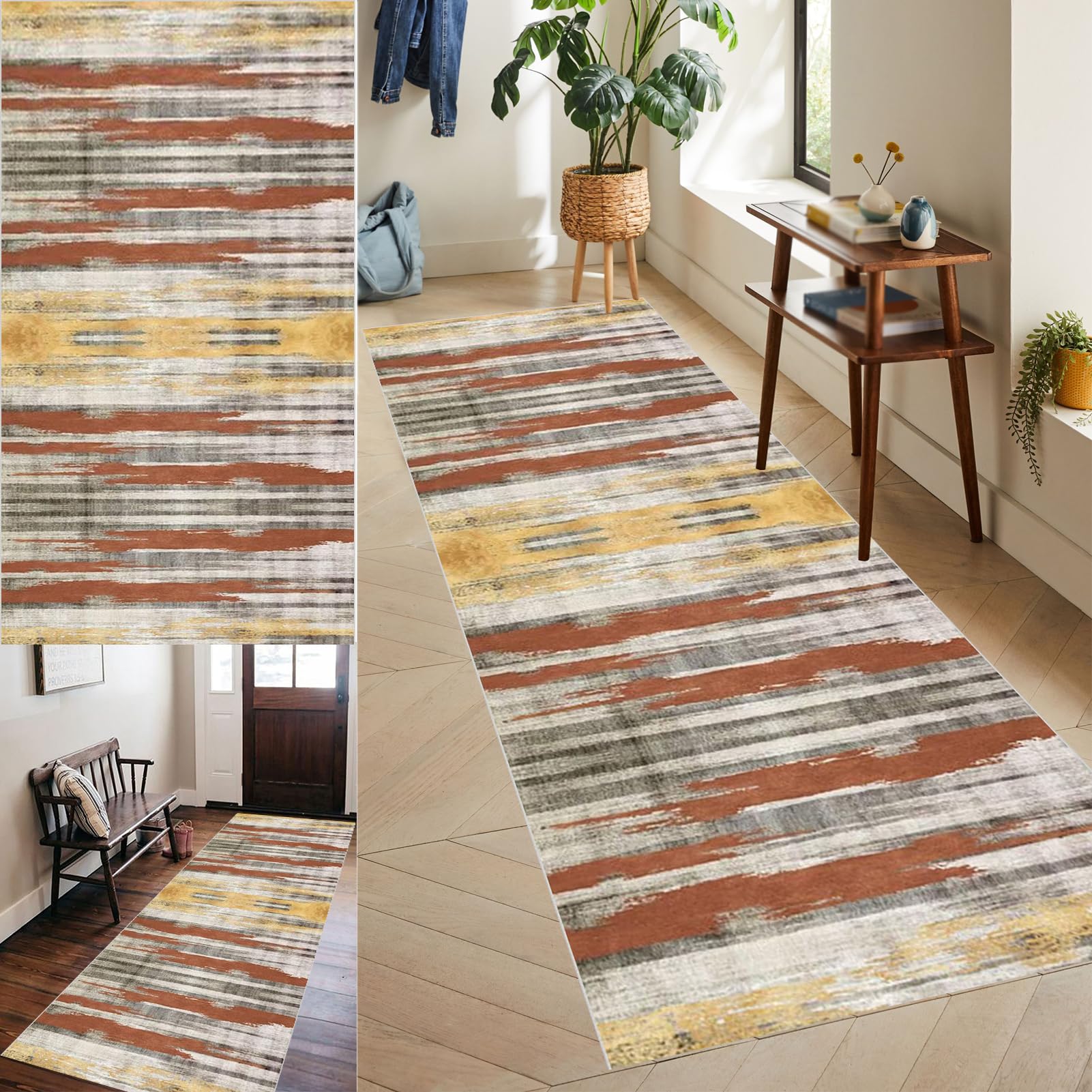 Tapis De Passage Long Tapis De Couloir Antidérapant 90 X 350