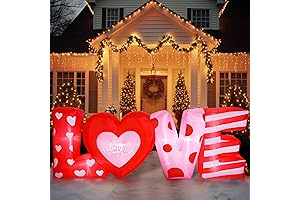 VIHOSE 9ft Valentines Day Inflatable Outdoor Decorations Love