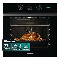 Hisense BI64111AB Forno Multifunzione Termoventilato, Cavità XXL 77 Litri