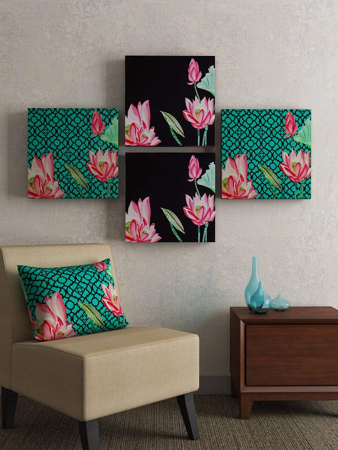 SEJ Wall Art Frame Set - 3 Abstract Designs -16 SEJ Wall Art Frame Set - 3 Abstract Designs -16