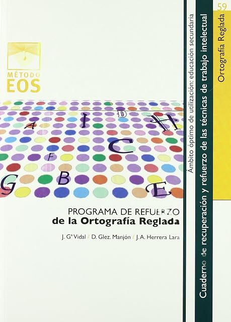 Portada de Programa de Refuerzo de la Ortografia Reglada