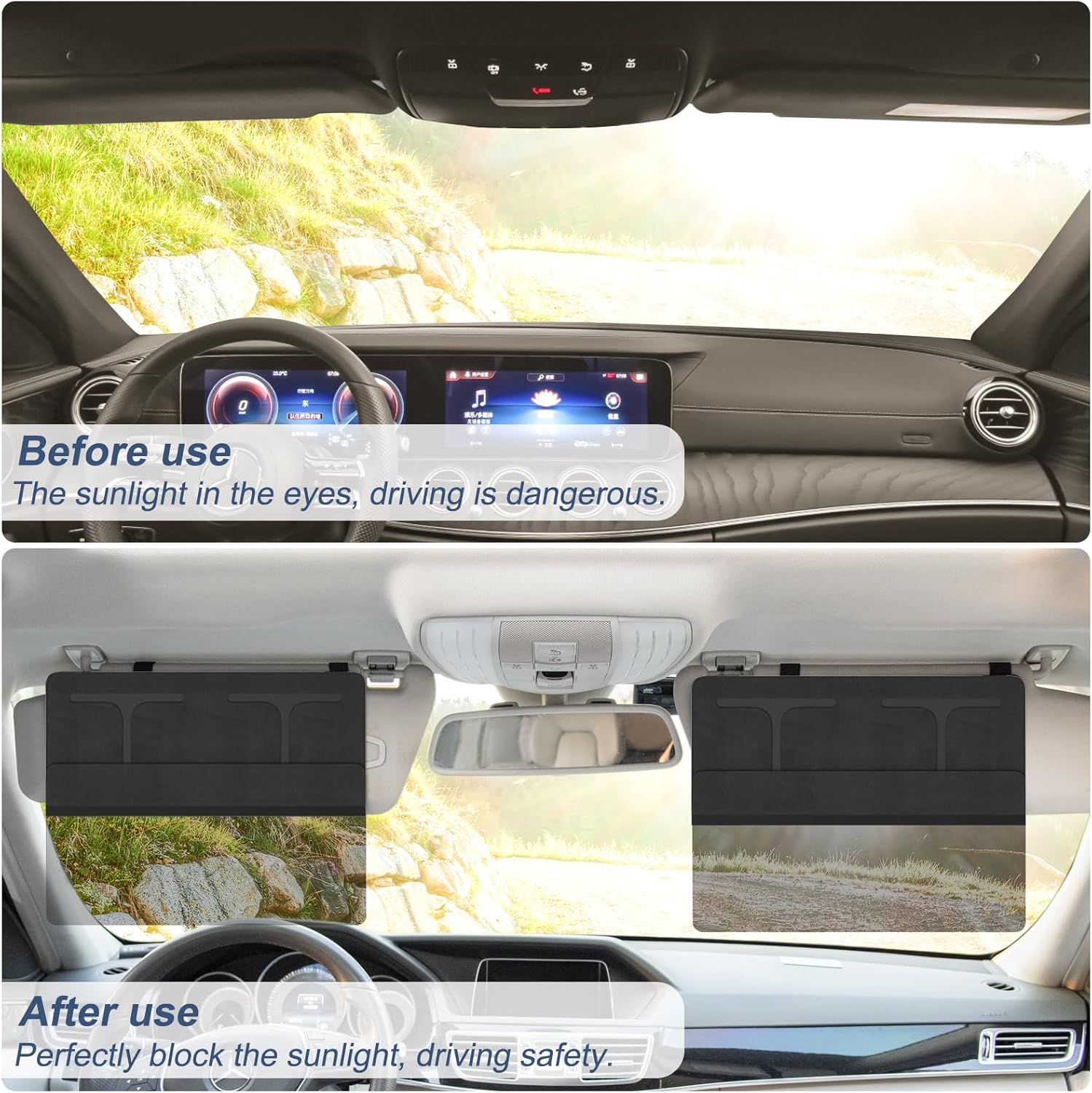 Drive Smarter: Review of the NAZZO Polarized Car Visor Extender