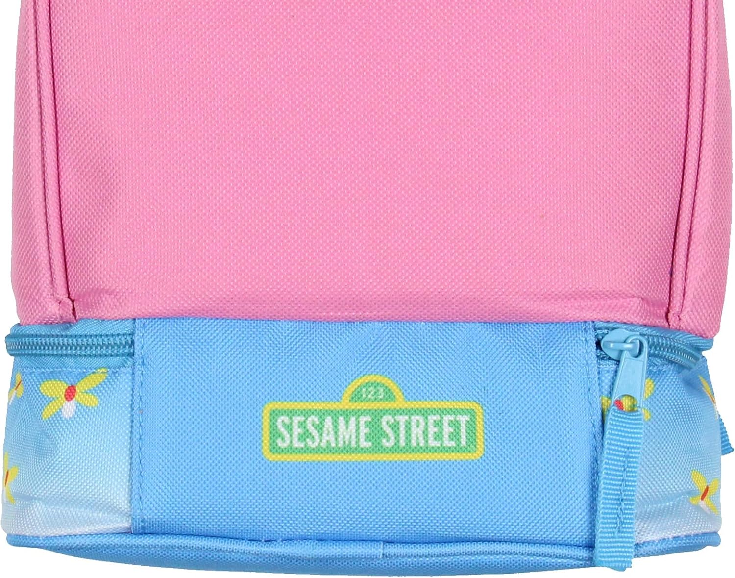 INTIMO Sesame Street Abby Cadabby Face Kids Girls Cute Dual Compartment Insulated Lunch Box Pail Tote Bag 10" - Image 4
