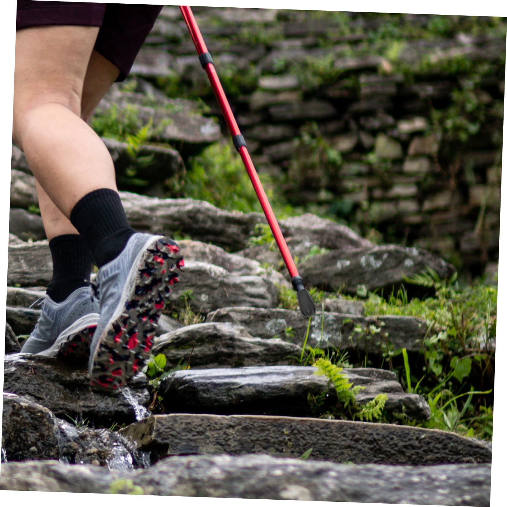 SUPVOX Coussinets De Bâtons De Marche Accessoires De Béquilles Canne Pliable Trekking Accessoires Accessoire De Trekking Conseils De Canne Couvre-Pointes Épaissis