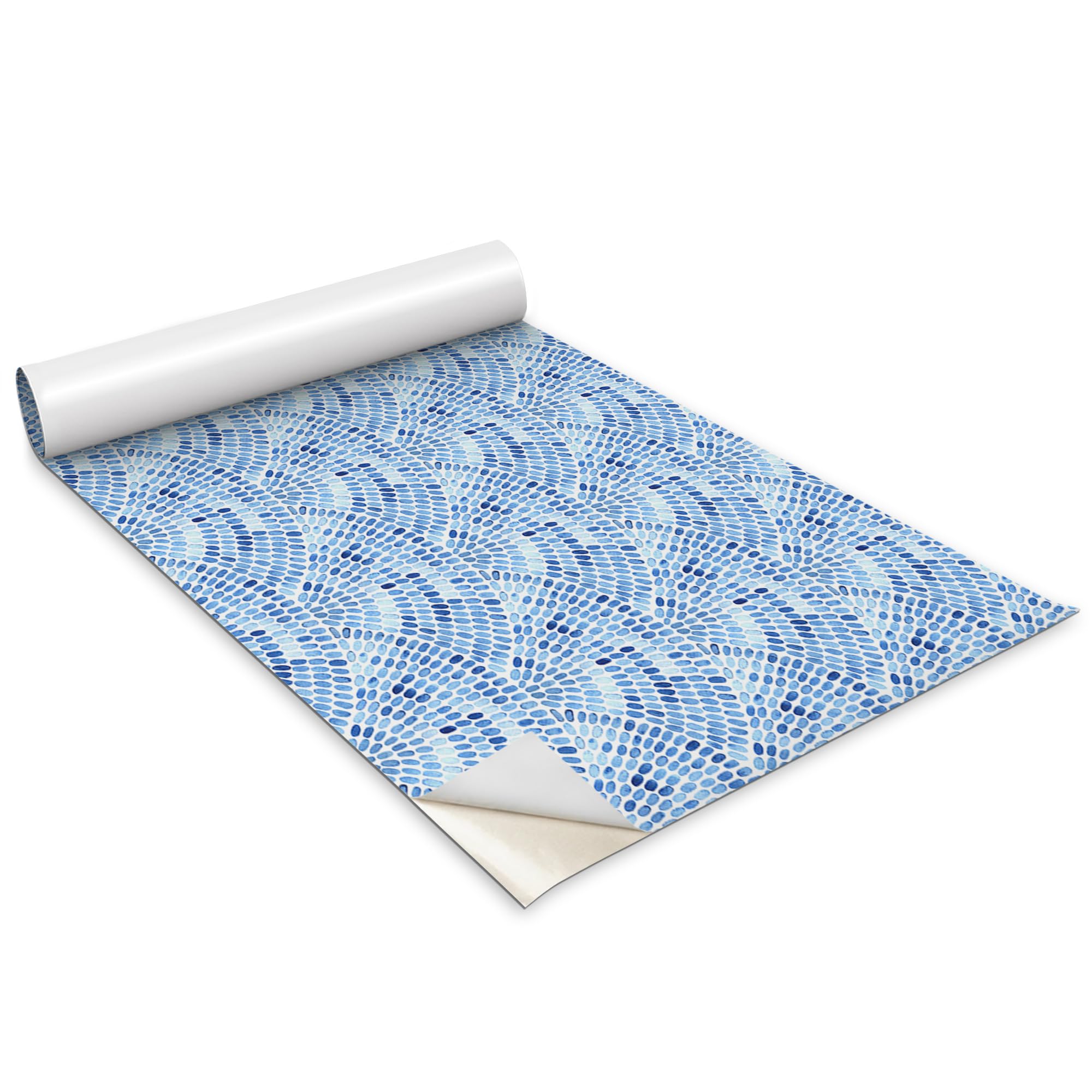Papel Pintado de Mosaico Wallfluent Autoadhesivo para Renovar Muebles Viejos sin Obra