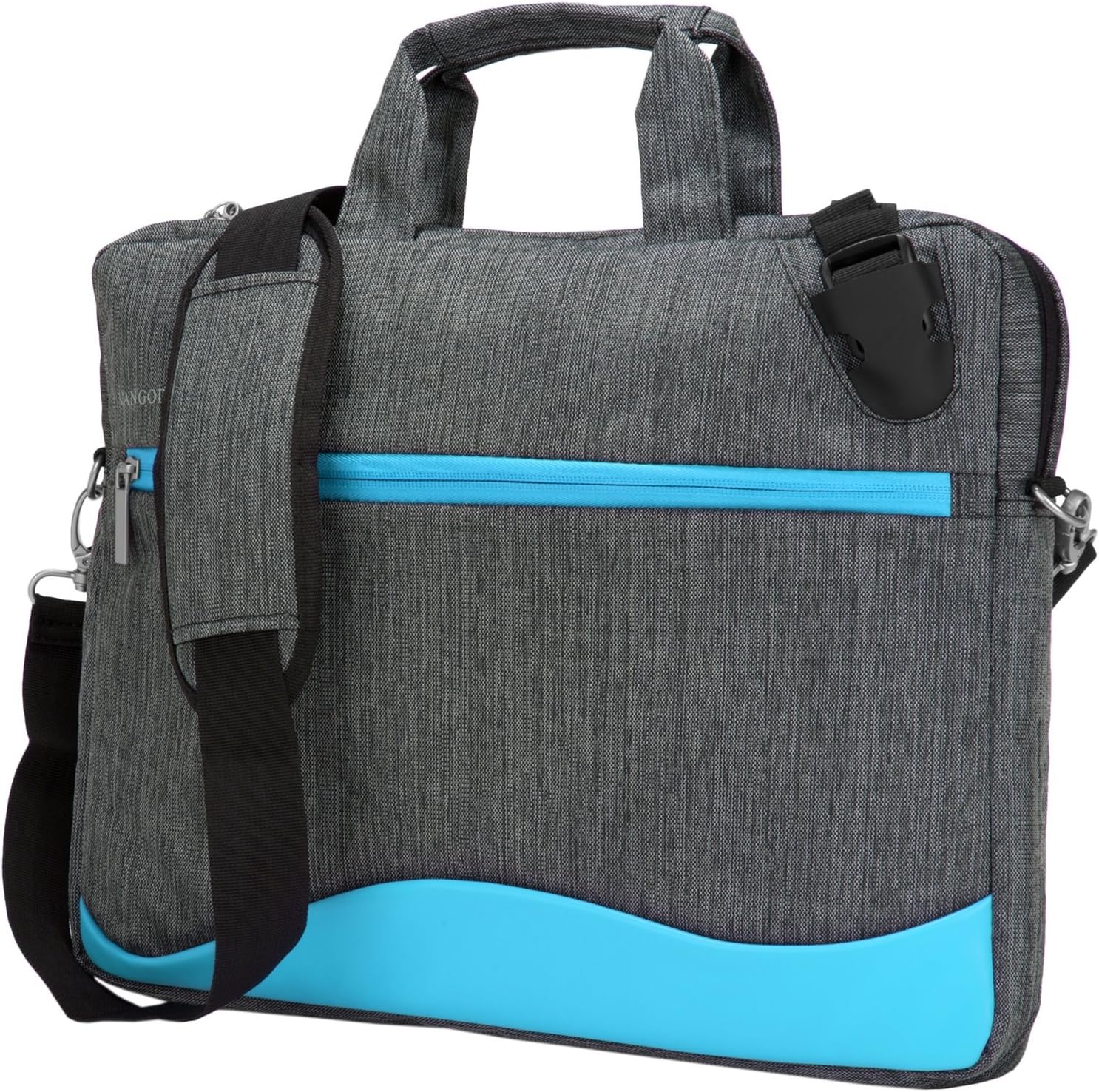 12 13 14 15.6 17.3 Inch Laptop Shoulder Bag Briefcase for Men Women Work Travel College Computer Case