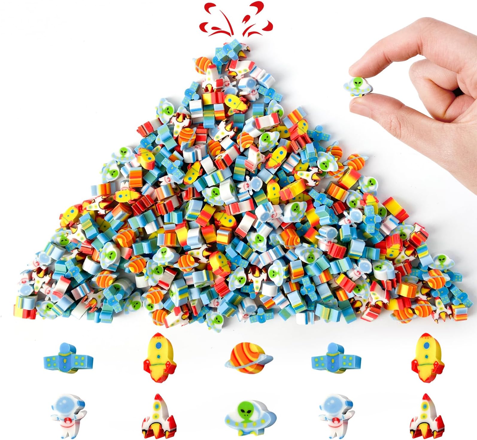 Kaemi 300 Pcs Mini Desk Pets for Kids Classroom Habitats